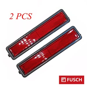 A Pair of Red Bumper Side Marker Light Lamp Fit for 1984-1991 BMW E30 3 Series - Picture 1 of 8