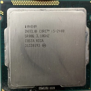 intel core i5-2400 3.1ghz CPU - Quad-Core Working Pull - Picture 1 of 1