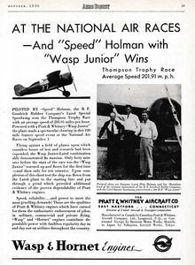 1930 Laird / Wasp & Hornet Aircraft Ad 6/23/2025e - Picture 1 of 1
