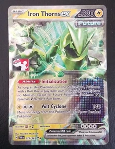 IRON THORNS EX 077/167, HOLO, PRIZE PACK 6, POKEMON CARD (NM) - Picture 1 of 3