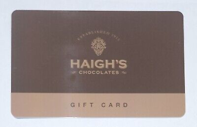 🍩 Haigh's Gift Card - $100 Gift Card - Haigh's Chocolates 💳 • 80$