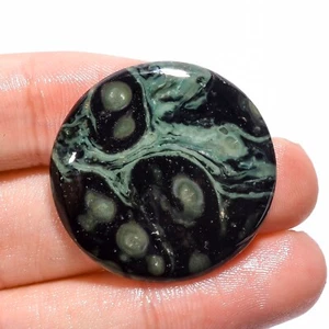 37 Carat AAA Natural Star Galaxy Jasper Round Shape Cabochon Cut Loose Gemston - Picture 1 of 4