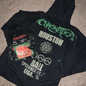 Lady Gaga Chromatica Tour Hoodie XL AND VIP Gift Bag! Houston Texas 9/13/22 - Picture 1 of 3