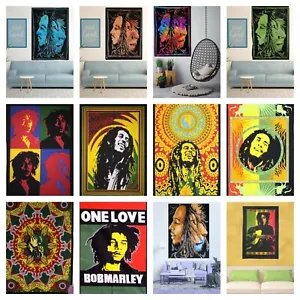 Bob Marley Wall Hanging Tapestry African Bead Bohemian Decor Home Bedroom Art - Picture 1 of 36