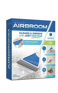 Helio Air Broom, All Surface Lightweight Silicone Broom, Pet Hair Remover - Picture 1 of 2