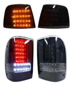 FORD Ranger LED SMOKE Set 4pcs L&R Tail Lights & Corner Lamp Lens 1994 1997 - Bild 1 von 17