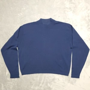 Vintage Pendleton Sweater Mens XL Blue 100% Wool Classic Crewneck Made in USA - Picture 1 of 11