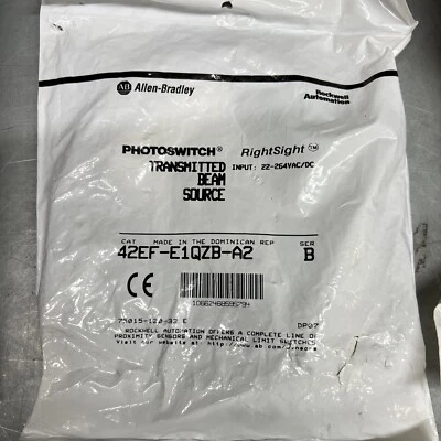 Allen Bradley Photoswitch 42EF-E1QZB—A2 - Image 1 of 3