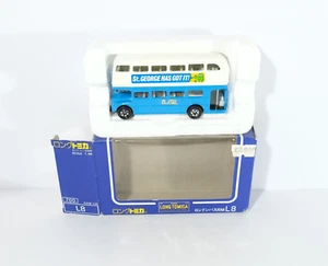 Tomy Long Tomica no L8 LONDON TRANSPORT BUS 1/86 ROUTEMASTER ST. George decal N2 - Picture 1 of 7