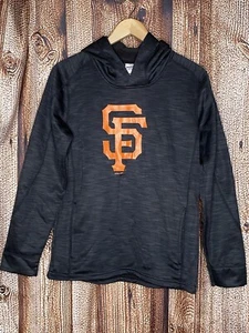 San Francisco SF Giants Youth Baseball Pullover Hoodie Black XLarge Majestic NWT - Picture 1 of 5