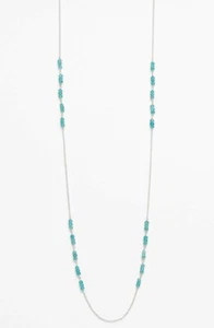 Argento Vivo 131786 Long Beaded Link Necklace - Picture 1 of 2