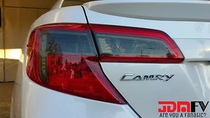 12-14 superposiciones de luz trasera e intermitente ahumada Camry vinilo JDM PRECORTE - Imagen 1 de 2