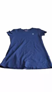 Camiseta Lilly Pulitzer manga corta azul con logotipo en el pecho. XS - Imagen 1 de 5