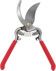 Zenport Pruner Z290 Classic Forged Steel, Red Cushion Grip, 1-Inch Cut, 8-Inch L