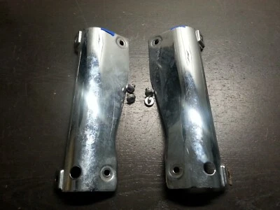 2005 Kawasaki Vulcan Classic VN1600 | Upper Fork Covers Chrome L R | Used OEM - Image 1 of 4