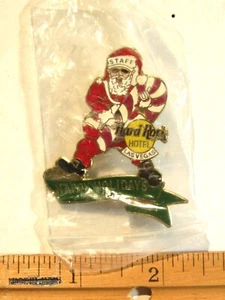 Hard Rock Hotel Las Vegas Staff Employee Pin Christmas 2010 ~ Limited Edition - Picture 1 of 2