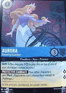 Disney Lorcana Aurora Dreaming Guardian FOIL/HOLO 139/204 Super Rare - Bild 1 von 1