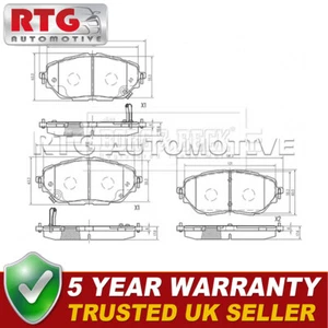 Front Brake Pads Set Fits Toyota C-HR 2016- Corolla 2019- 1.2 1.8 2.0 - Picture 1 of 6