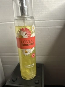 Bath & Body Works LOVE & SUNSHINE Diamond Shimmer Body Spray Rare READ - Picture 1 of 2