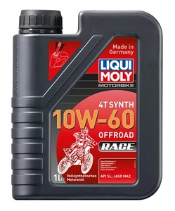 LIQUI MOLY Motorbike 4T Synth 10W-60 Offroad Race Motoröl 1Liter - Bild 1 von 1