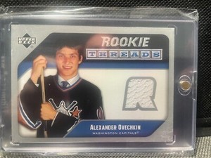 2005-06 Upper Deck Rookie Threads Alexander Ovechkin Jersey RC Capitals #RT-AO