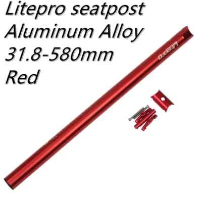 Folding Bike Seatpost 31.8/33.9*580mm Carbon Fibre Bicycle Seat Tube - Image 1 of 4