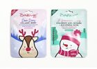 THE CREME SHOP  Sheet Mask Duo Snowman Story & Deer Diary Set Winter Clearance