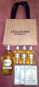 Four L'Occitane Almond Shower Oil - Full 8.4 OZ. And Three Travel Size 2.5 OZ... - Picture 1 of 1