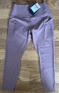 Nike Zenvy High Waist 7/8 Yoga Leggings - Women's Large ~ $110 DQ6015 208 Mauve - Picture 1 of 7