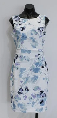 Vestido midi Andrew Marc para mujer estampado floral AC2 sereno talla múltiple 6 nuevo con etiquetas  Foto 1 de 4