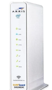 ARRIS Surfboard (24x8) DOCSIS 3.0 Cable Modem Plus AC1750 Dual Band Wi-Fi Rou - Picture 1 of 1