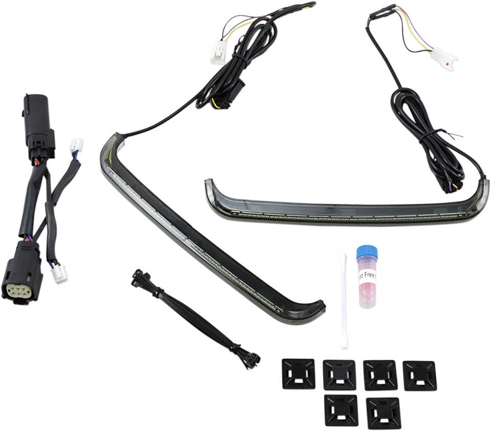 Harley Street Glide Custom Dynamics CD-LP-SS6-S Light Bagz 10-13 EFI FLHX Foto 1 de 1