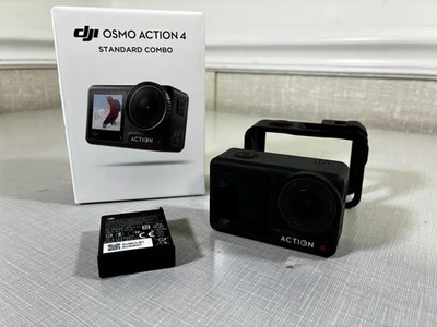 DJI Osmo Action 4 Action Camera w/ Battery - Black 4K Action Camera (Great Cond) - Image 1 of 4