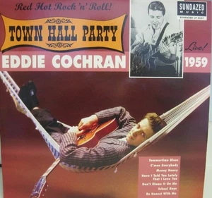 Eddie Cochran - Live At Town Hall Party 1959 (LP, Mono) (Near Mint (NM or M-)) - - Imagen 1 de 4