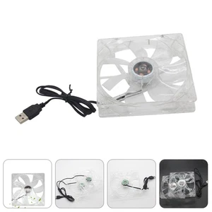 Cooling Fan Travel Computer Cooler USB Fans Temperature Controlled - Afbeelding 1 van 12