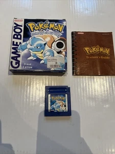 Pokémon Blaue Edition | Nintendo Gameboy | OVP + Modul Speichert - Bild 1 von 11