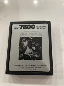 Asteroids - Atari 7800 Video Game Cartridge - Cleaned & Tested - Picture 1 of 7