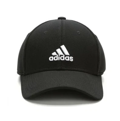 NUEVO Adidas [S/M] Para hombres Rucker Calce Elástico Sombrero Deportivo-Negro/Blanco 5141901A Foto 1 de 2
