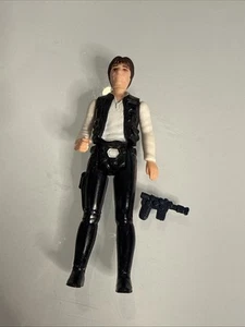 Vtg Star Wars Han Solo With Large Head Complete Action Figure 1977 HK Kenner *NM - Picture 1 of 5