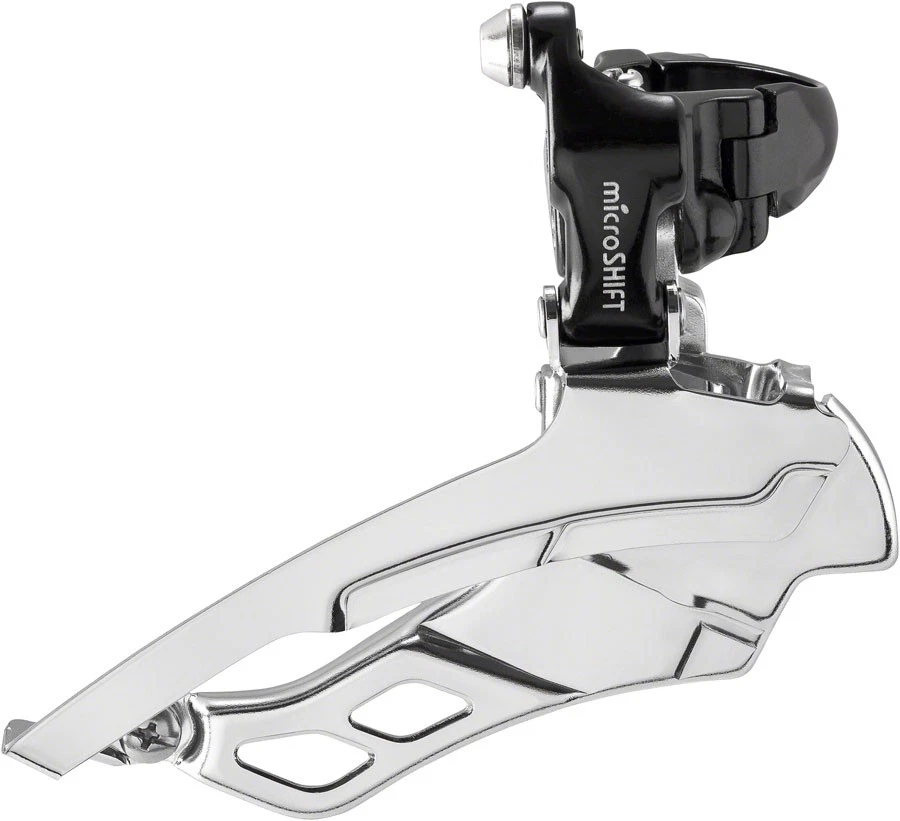 microSHIFT R10 Front Derailleur 10-Speed Triple,50/39/30T,31.8/34.9mm Band Clamp - Image 1 of 1