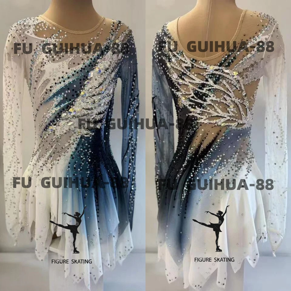 New Figure Skating Dress,Dress For Competition  1313 - Image 1 of 4