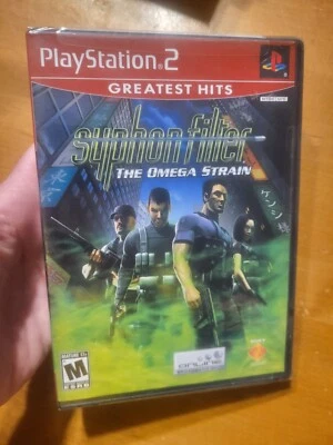 PS2 Playstation 2 Greatest Hits Syphon Filter The Omega Strain READ - Image 1 of 4