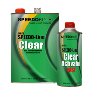 Clear Coat 2K Acrylic Urethane, SMR-1150/1101-Q 4:1 Gallon Clearcoat Fast Kit - Picture 1 of 3