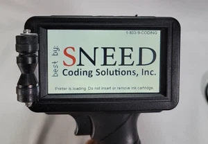 SNEED Coding Solutions Portable Handheld Inkjet Printer - Picture 1 of 13