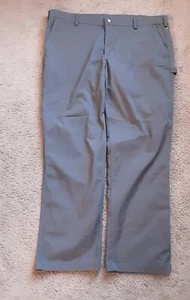 Pantalones de carpintero Duluth Trading 40 Grit gris ajustados 42x32 para hombre - Imagen 1 de 4