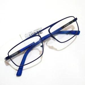 STARCK EYES SH2045 0004 BIOTECH Eyeglass Frame Blue & Black NEW - Picture 1 of 8