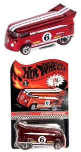 COLLETTORI HOT WHEELS RED #6 VW T1 DRAG BUS REDLINE RLC 2006 LIMITED 1 di 13775 - Foto 1 di 5
