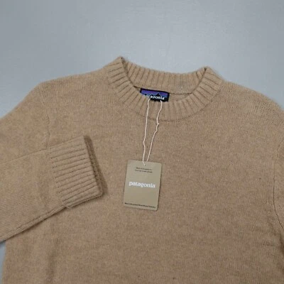 Patagonia Recycled Wool-Blend Sweater Grayling Brown Long Sleeve Men's Size XS - Image 1 of 4