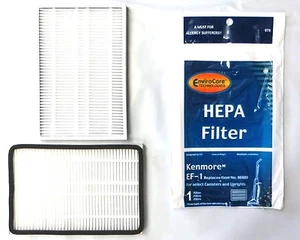 3  Kenmore Hepa Filters Replacement 86889 20-86889 EF-1   - Picture 1 of 3