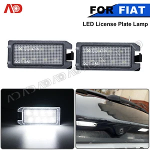 2X LED License Plate Light For Jeep Grand Cherokee FIAT 500 Dodge Viper Maserati - Picture 1 of 8